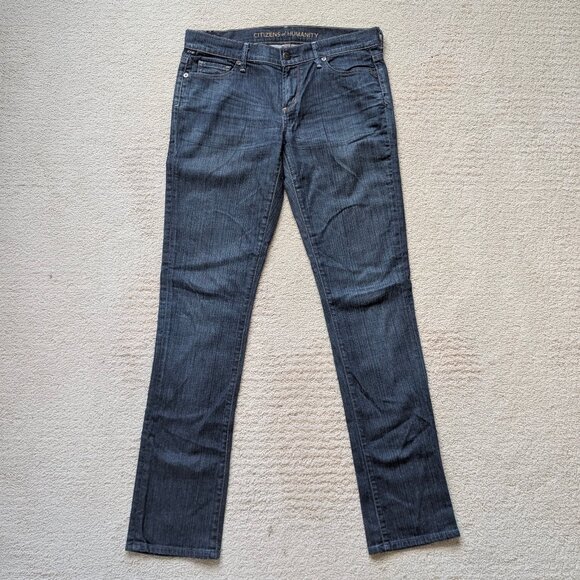 Citizens of Humanity Elson Medium Rise Straight Leg Jeans 29 x 32.5 long inseam - Picture 1 of 13
